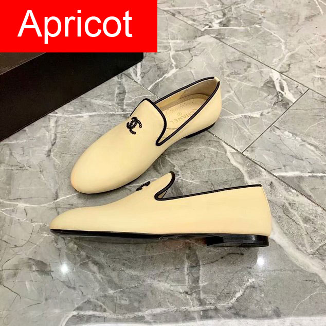CC original lambskin loafers G32948 apricot