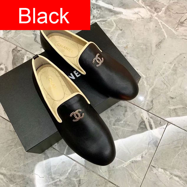 CC original lambskin loafers G32948 apricot