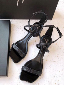 Giuseppe Zanotti original lambskin 55mm heel sandals GZ0018 