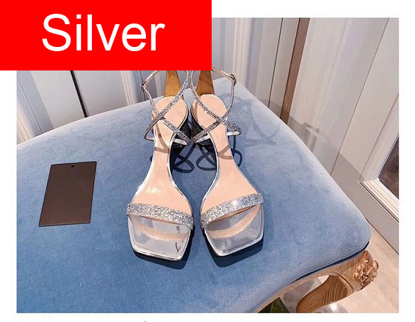 Giuseppe Zanotti original lambskin 55mm heel sandals GZ0018 