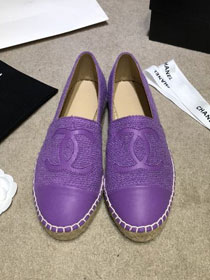 CC original calfskin&grosgrain espadrilles G34431-6