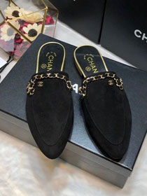 CC original suede calfskin mules G35696