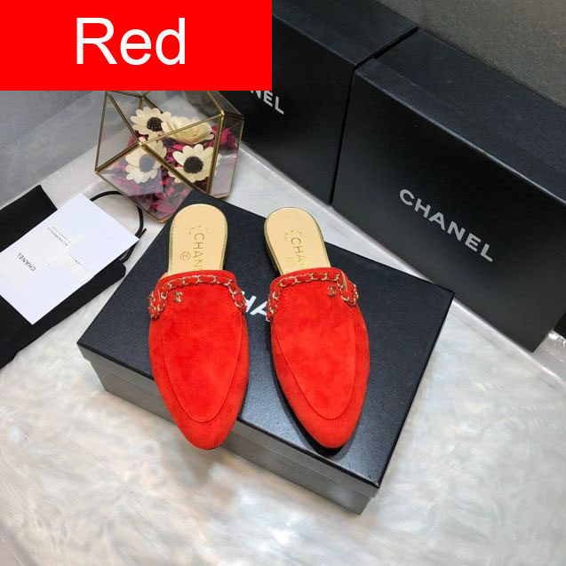 CC original suede calfskin mules G35696