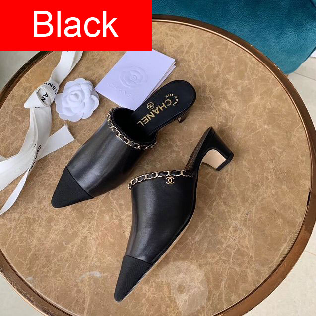 CC original lambskin mules G36044