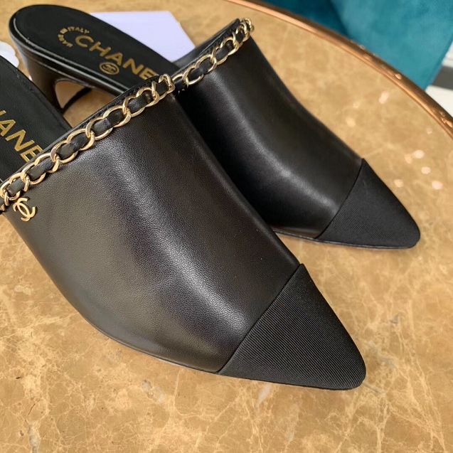 CC original lambskin mules G36044