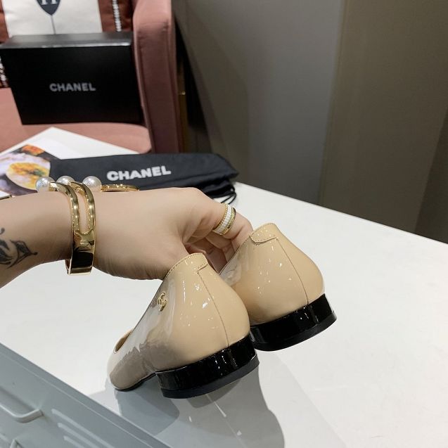 CC original patent calfskin flats G02815
