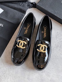 CC original patent calfskin loafers G35793 black