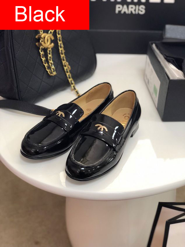 CC original patent calfskin loafers G35796