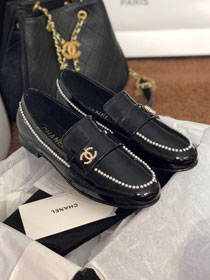 CC original patent calfskin loafers G35797 black