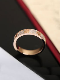 Cartier love diamond ring b4083300