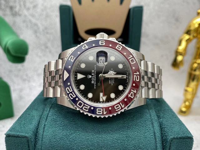 Rolex swiss mechanical movement watch R0001 red&blue