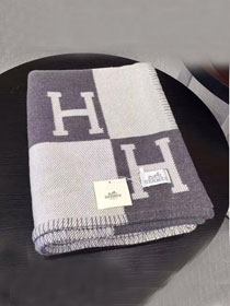 Hermes original wool avalon blanket HB0065 grey