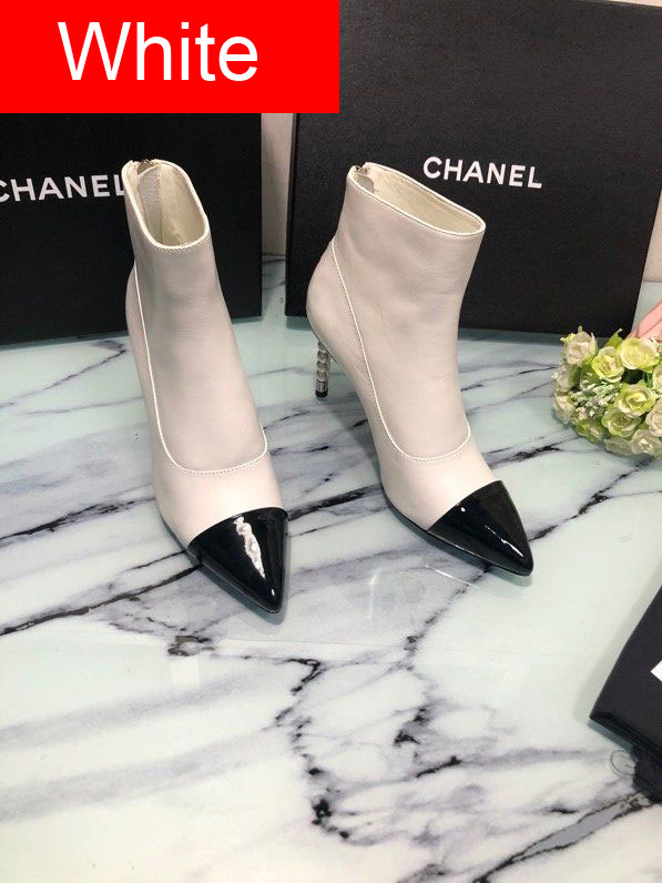 CC original calfskin 50mm ankle boots G36307 