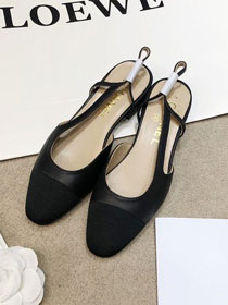 CC original lambskin&grosgrain slingbacks G31320