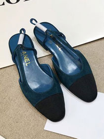 CC original suede&grosgrain slingbacks G31319