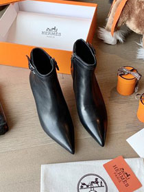 Hermes original calfskin 60mm boot HS0014 black