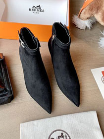 Hermes original suede 60mm boot HS0015 black