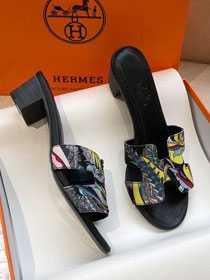 Hermes original calfskin 50mm sandal HS0070