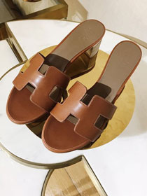 Hermes original calfskin 50mm sandal HS0084