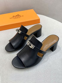 Hermes original calfskin 50mm sandal HS0100