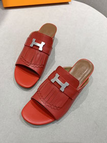 Hermes original calfskin 55mm sandal HS0061