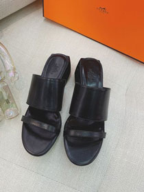 Hermes original calfskin 55mm sandal HS0110