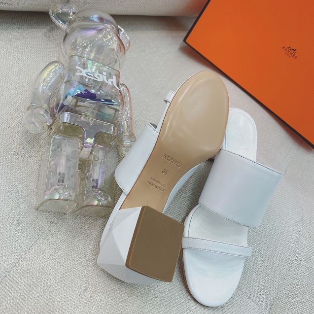 Hermes original calfskin 55mm sandal HS0110