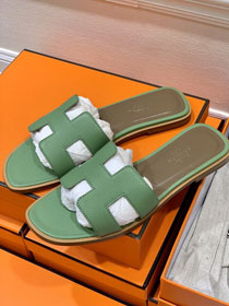 Hermes original epsom leather sandal HS0122-4