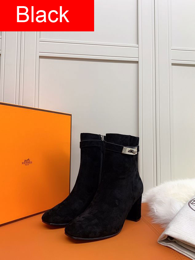Hermes original suede 65mm boot HS0036