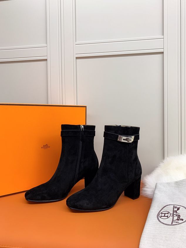 Hermes original suede 65mm boot HS0036