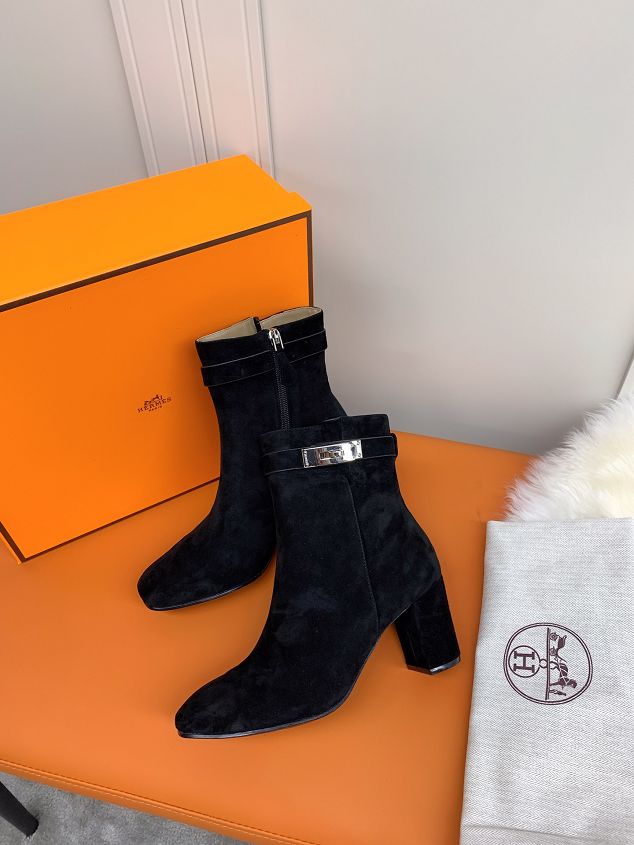 Hermes original suede 65mm boot HS0036