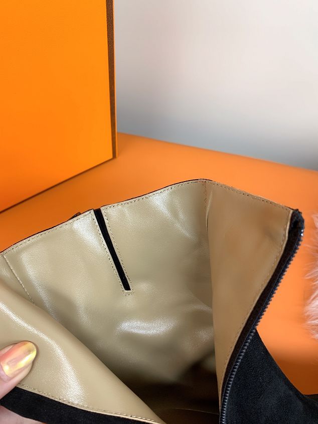 Hermes original suede 65mm boot HS0036