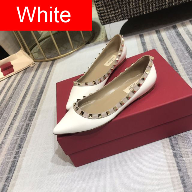 Valentino original patent calfskin flats VS0001