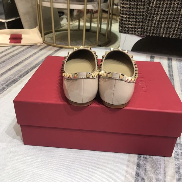 Valentino original patent calfskin flats VS0001