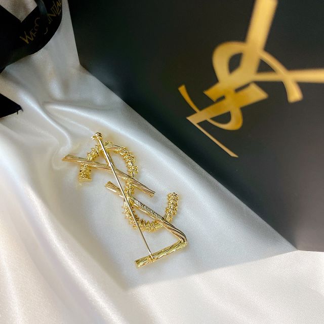 YSL brooch Y0003 gold