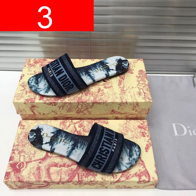 Dior original cotton slide DS0007