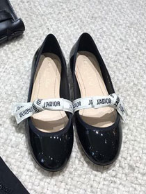 Dior orignal patent calfskin flat DS0041 black