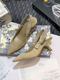 Dior orignal cotton 65mm pump DS0073