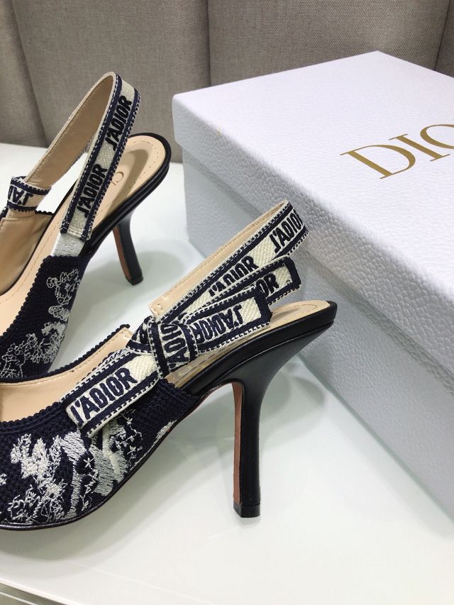 Dior orignal cotton pump DS0039 black