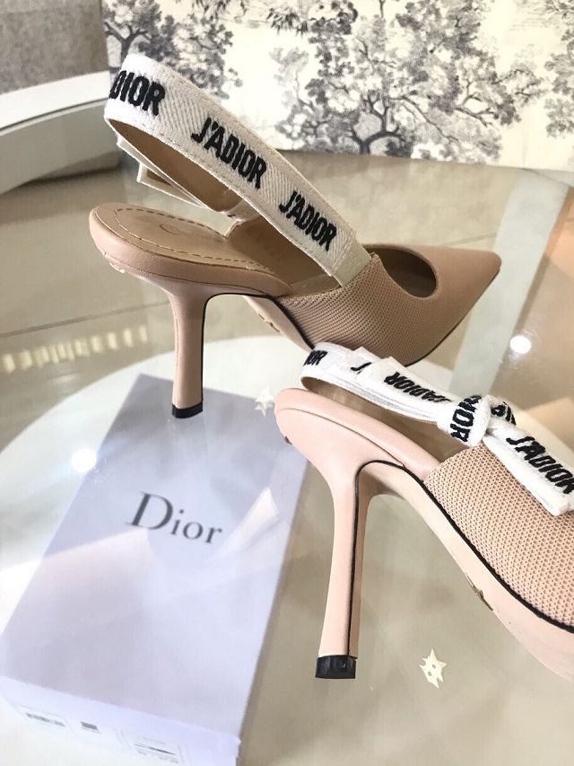 Dior orignal cotton pump DS0052 apricot
