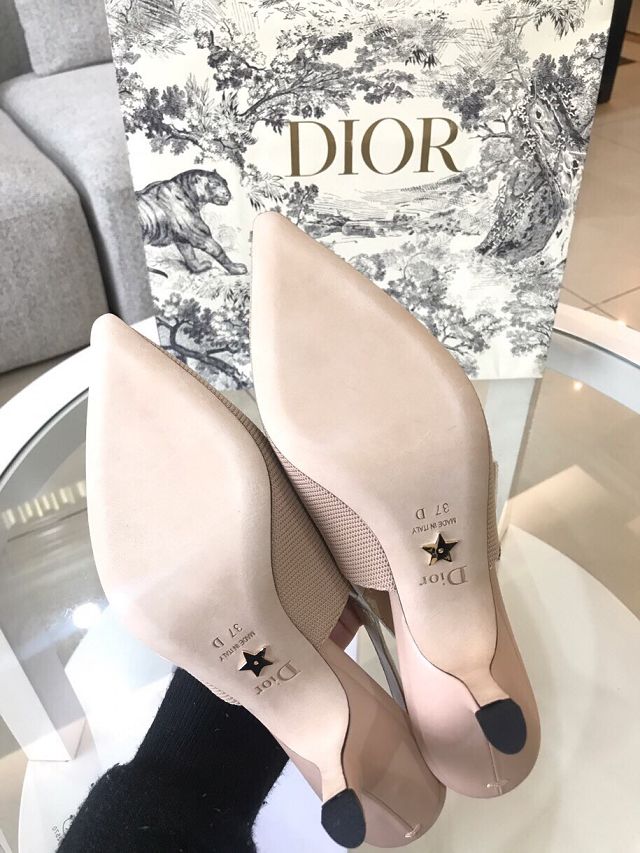 Dior orignal cotton pump DS0052 apricot