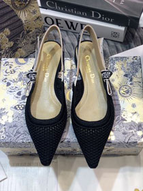 Dior orignal cotton pump DS0053 black