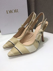 Dior orignal cotton pump DS0063 apricot