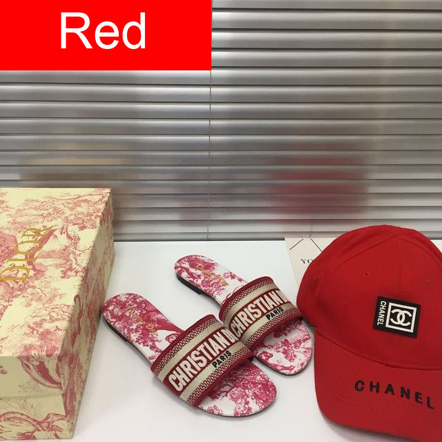 Dior orignal cotton slide DS0027