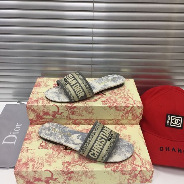 Dior orignal cotton slide DS0027