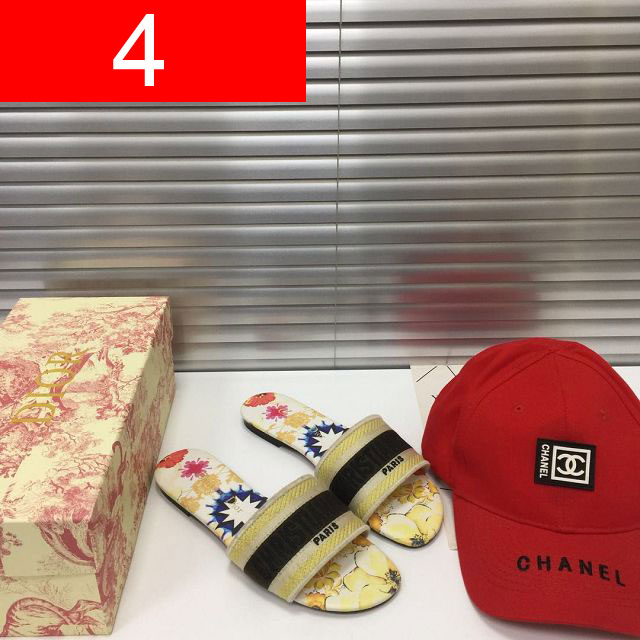 Dior orignal cotton slide DS0028