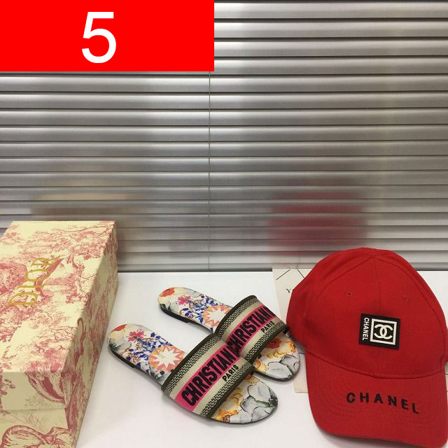 Dior orignal cotton slide DS0028