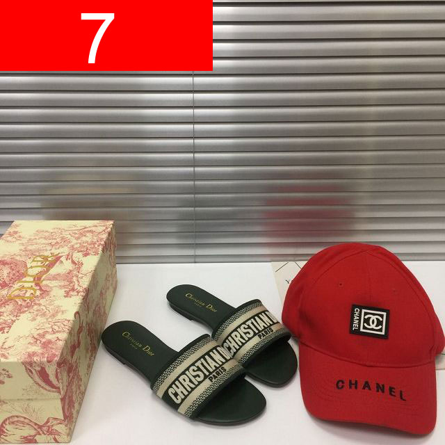 Dior orignal cotton slide DS0028