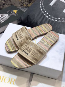 Dior orignal cotton slide DS0048