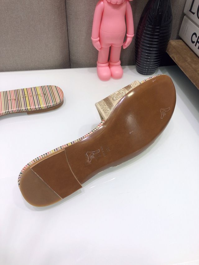 Dior orignal cotton slide DS0048